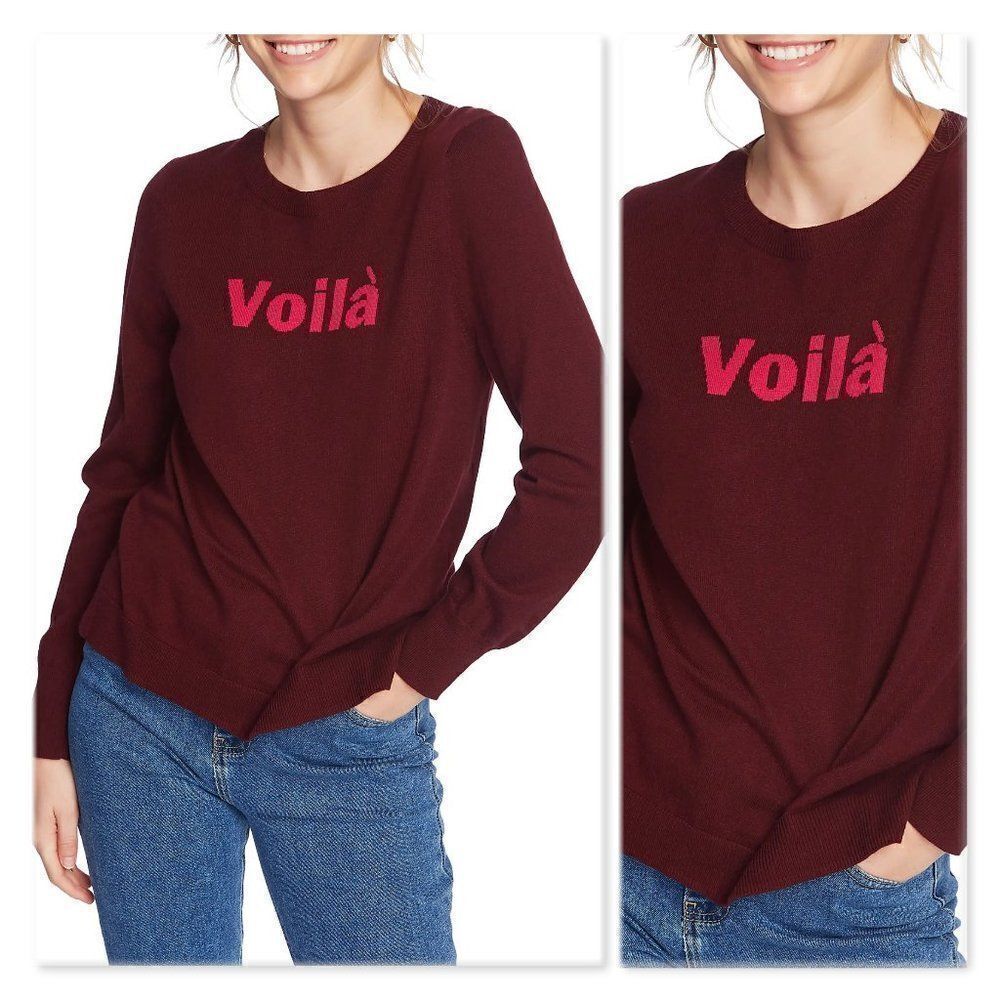 Court & Rowe Fine Gauge Voilà Sweater sz Large